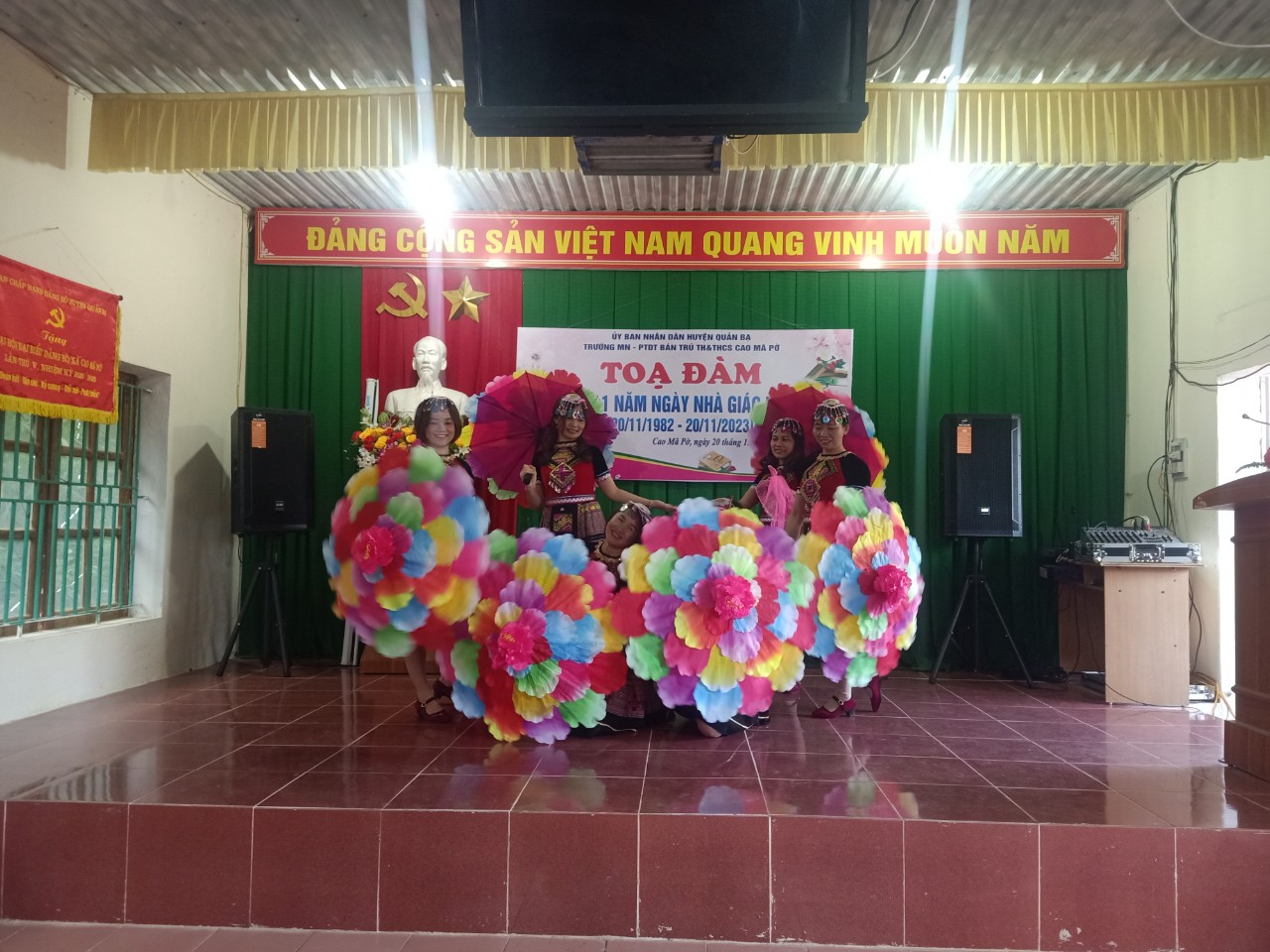 Xã Cao Mã Pờ tổ chức toạ đàm kỷ niệm 41 năm Ngày nhà giáo Việt Nam (20/11/1982- 20/11/2023)